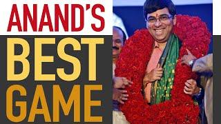 Viswanathan Anand's Best Chess Game Ever