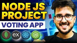 Node js projects for beginners | Nodejs complete tutorial in hindi | Voting Application Hello world