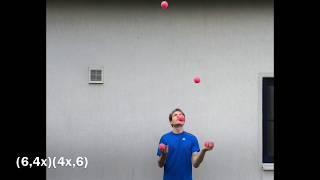 5 Ball Siteswaps - Part 1