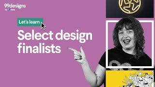 Selecting 99designs finalists in your contest