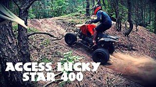 Lucky Star 400 Test / Leśna Rzeczka / #Yamaha #Raptor350 #Cb500 #PolarisPredator #LuckyStar #Atv