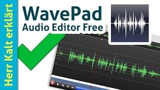 WavePad Audio Editor Anleitung: Einstieg und einfache Aufnahmen (Tutorial aus Deutsch)