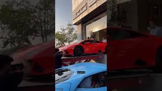 Taking delivery of Lamborghini Huracan Evo| big boyz toyz️| super cars| #shorts #viral #justcarz