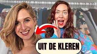 Sarah Rebecca UIT de KLEREN + SHOWT haar TROUWJURK en VINTAGE kleding |  iamtheknees