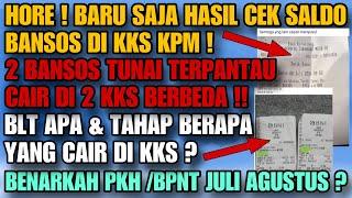 YES ! BARU SAJA SERENTAK 2 BLT CAIR DI 2 KKS BERBEDA HARI INI ! BANSOS APA & TAHAP BERAPA YG CAIR ?