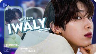 |AI COVER| HOW WOULD ENHYPEN SING 'IWALY' BY ILAND-2 (Color Coded + Line Distribution)