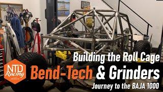 Bend-Tech and a grinder to make a custom roll cage