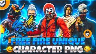 Free Fire Unique Renders|| FF Character PNG || Free Fire Renders || Hyper Gfx X Dizzy Graphics ||