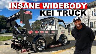 Insane Widebody Aero Kei Truck - When A Race Car Driver Builds a Race Truck