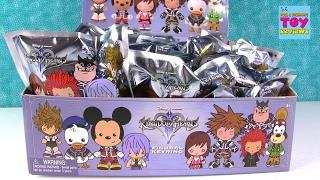 Disney Kingdom Hearts Series 1 Figural keyring Blind Bags Opening | PSToyReviews