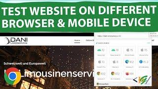 How to Test Website on Different Desktop Browsers and Mobile Devices using Google Chrome Extension