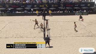 Team Taylor (Crabb/Sander) AVP Huntington Beach Highlights (May 2024)