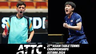 Benyamin Faraji vs Tomokazu Harimoto | Pos. 5-8 | 2024 Asian Championship