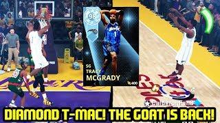 DIAMOND TRACY MCGRADY IS BACK! THE GOAT CARRIES THE SQUAD! NBA 2K18 MYTEAM SUPERMAX GAMEPLAY