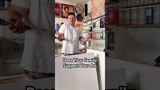 Does your family support your art ️ #art #artist #artistsupport #artsupport #artteacher #arttalk