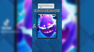 Facts about Electro Spirit - Clash Royale