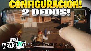 HANDCAM  CONFIGURACION 2 DEDOS TUTORIAL PARA PUBG NEW STATE!!