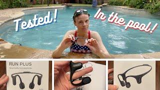 Product Review: Swimming Waterproof Bone Conduction Headphones | Mojawa Run Plus Bluetooth Wireless