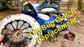 Citroen C1 Clutch Replacement, same as Peugeot 107 and Toyota Aygo (CityBug)