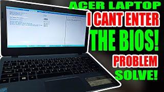 F2 KEY NOT WORKING ACER LAPTOP CAN'T ACCESS BIOS OPERATING SYSTEM NOT FOUND | ICT PC SERVICING