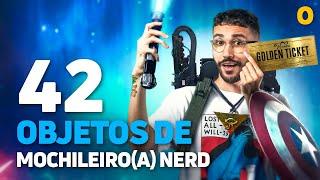 42 OBJETOS INDISPENSÁVEIS DO MOCHILEIRO NERD (DIA DO ORGULHO NERD) | OMELISTA