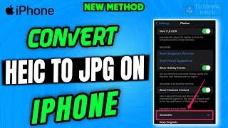 How to convert HEIC to JPG on iphone 2024 [ Quick & Easy ]