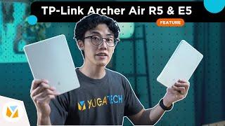 TP-Link's Ultra-Thin Archer Air R5 & E5: Where Premium Design Meets Peak Performance