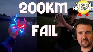 World's fastest Drone Pilot's instant regret