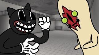 Cartoon Cat VS SCP-173 (FlipaClip Animation)