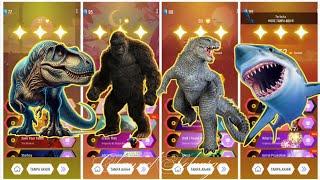 jurassic world vs kingkong vs godzilla vs megalodon vs t-rex #164