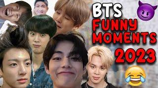 BTS FUNNY MOMENTS 2023 ENG SUB