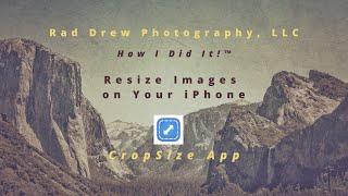 How I Did It!™ Resize Images on Your iPhone