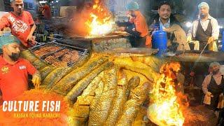 Famous Culture Fish Karachi | Grilled Fish And Fried Prawns | Best Street Food Karachi.