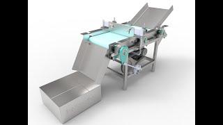 AUTOMATIC VEGETABLE CUTTING MACHINE