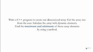 C++ Program - dynamic array in C++