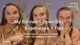 My Emirates Open Day Experience + Tips
