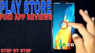   How To Find App Reviews On Google Play Store 