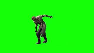 Frankenstein Monster Zombie Green Screen 