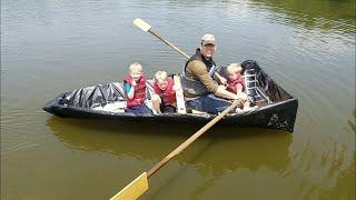 Building Fishing Boat from PVC (And Fishing with it!)