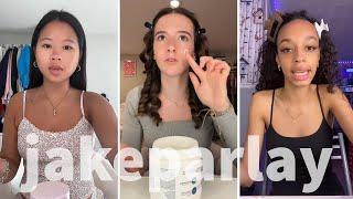 Makeup Tutorial Tiktok Compilation - GRWM  ( Get Ready With Me ) ️(Skincare, Makeup, Outfits) 743