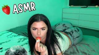 ASMR | Strawberry Eating Mouth Sounds 