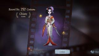 Identity V | Geisha’s NEW ONCE SERIES COSTUME! | “Chintz” Gameplay + “Spring Dance”