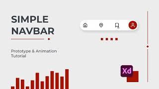 Tutorial Adobe XD Simple Navbar | Animasi (Wireframe&Prototype) - ID