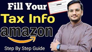 How To Fill Tax Information In Amazon Affiliate || Amazon Affiliate 2023