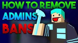 How To Remove Bans & Admins On An Unturned Server