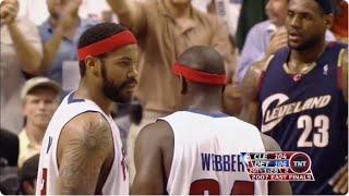 Chris Webber HD Pistons Highlights - 20 Points, 7 Reb. vs. Cavaliers (2007 Playoffs)