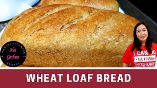 Whole Wheat Loaf Bread by Mai Goodness | Using Homemade Bread Improver | Tangzhong | Autolyse Method