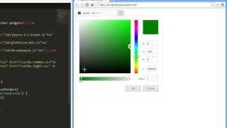 DevExpress DevExtreme: HTML5 Color Picker