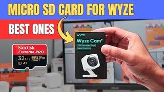 Wyze Cam V4 Micro SD Card