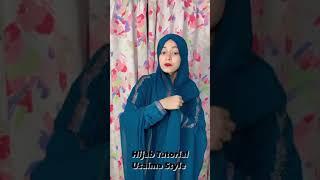 Hijab Tutorial Usaima Style status for WhatsApp#shorts